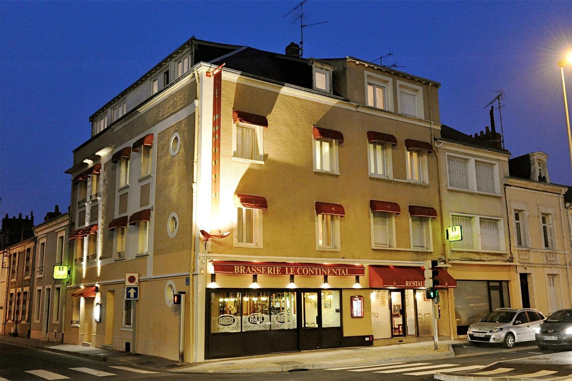 Logis Hotel Le Continental Châteauroux Buitenkant foto