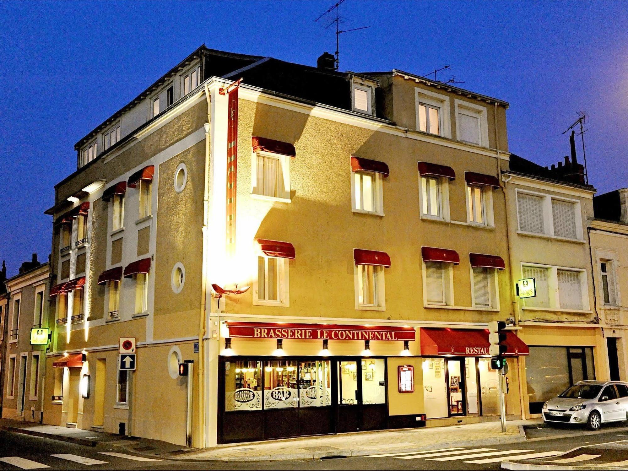 Logis Hotel Le Continental Châteauroux Buitenkant foto